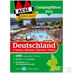   ACSI kempingútmutató Németország, Ausztria, Svájc, Benelux államok + kártya