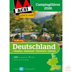   ACSI kempingútmutató Németország, Ausztria, Svájc, Benelux államok + 2026 kedvezménykártya