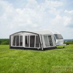 Pluto XL 2.0 légvázas sátor 250 cm mélységgel