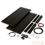 Két paneles CDS Power Line szolár rendszer család